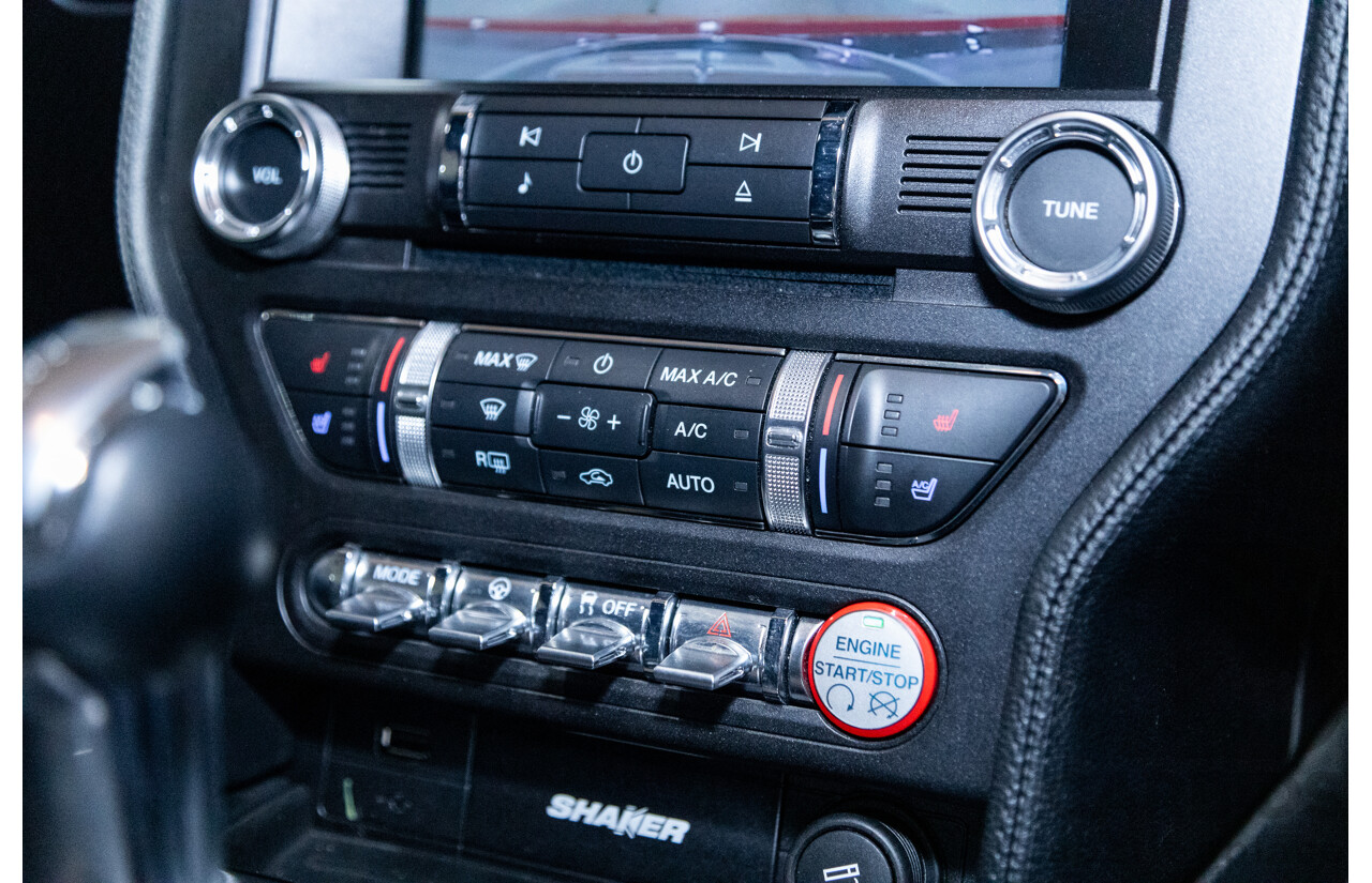 06/2017 Ford Mustang GT Fastback FM MY17 2d Coupe Race Red V8 5.0L