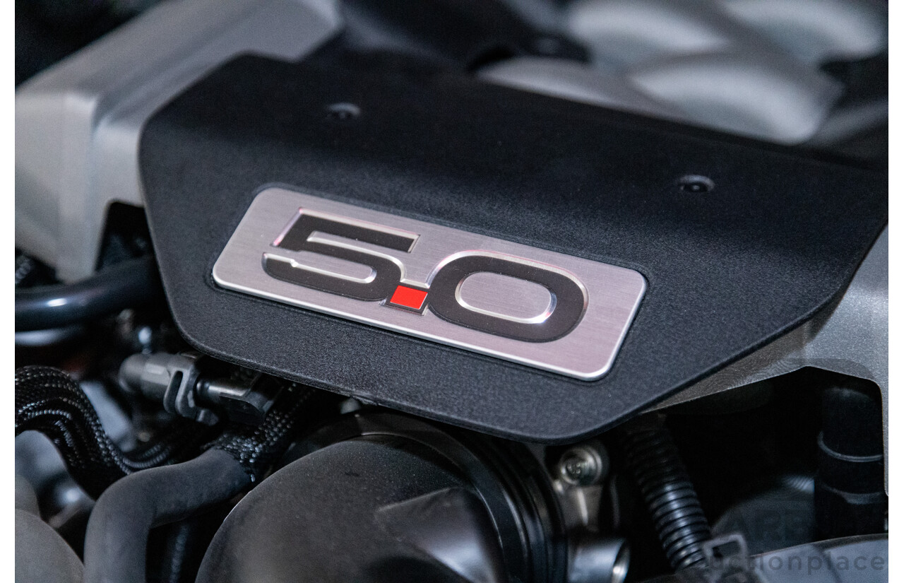 06/2017 Ford Mustang GT Fastback FM MY17 2d Coupe Race Red V8 5.0L