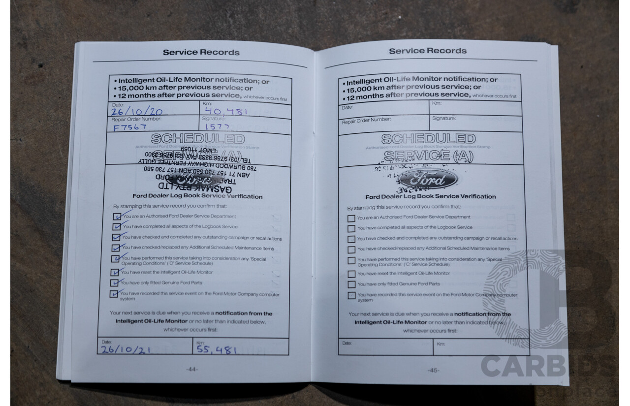 06/2017 Ford Mustang GT Fastback FM MY17 2d Coupe Race Red V8 5.0L