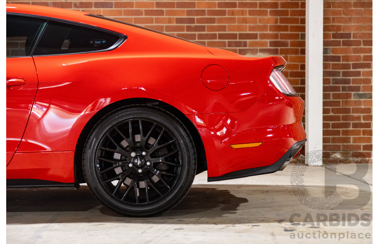 06/2017 Ford Mustang GT Fastback FM MY17 2d Coupe Race Red V8 5.0L
