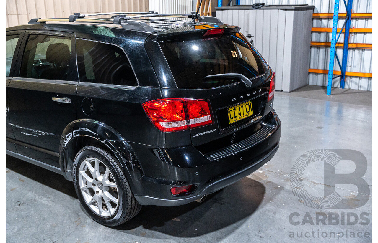 3/2015 Dodge Journey R/T JC MY15 4d Wagon Metallic Black V6 3.6L - 7 Seater