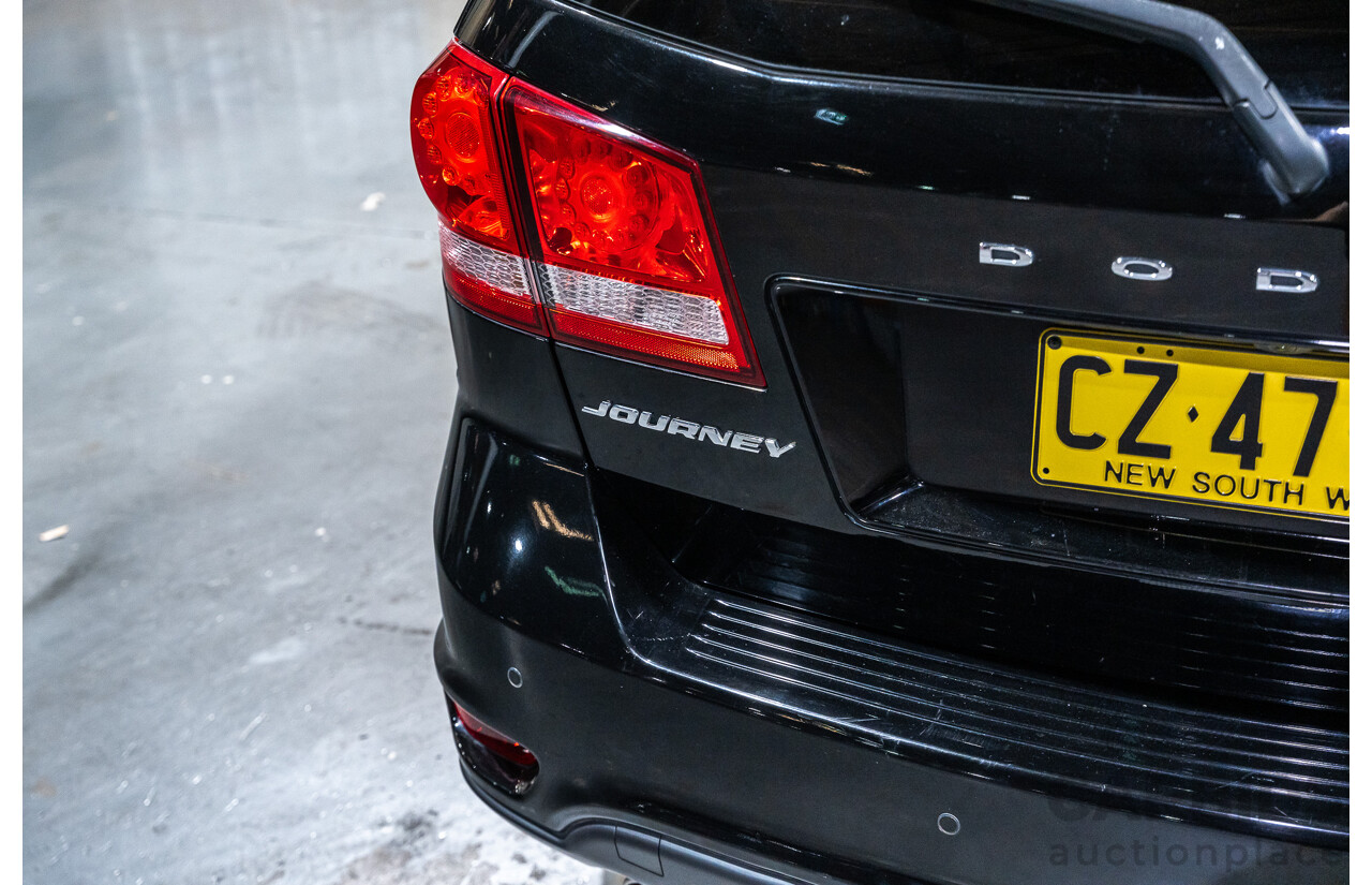 3/2015 Dodge Journey R/T JC MY15 4d Wagon Metallic Black V6 3.6L - 7 Seater