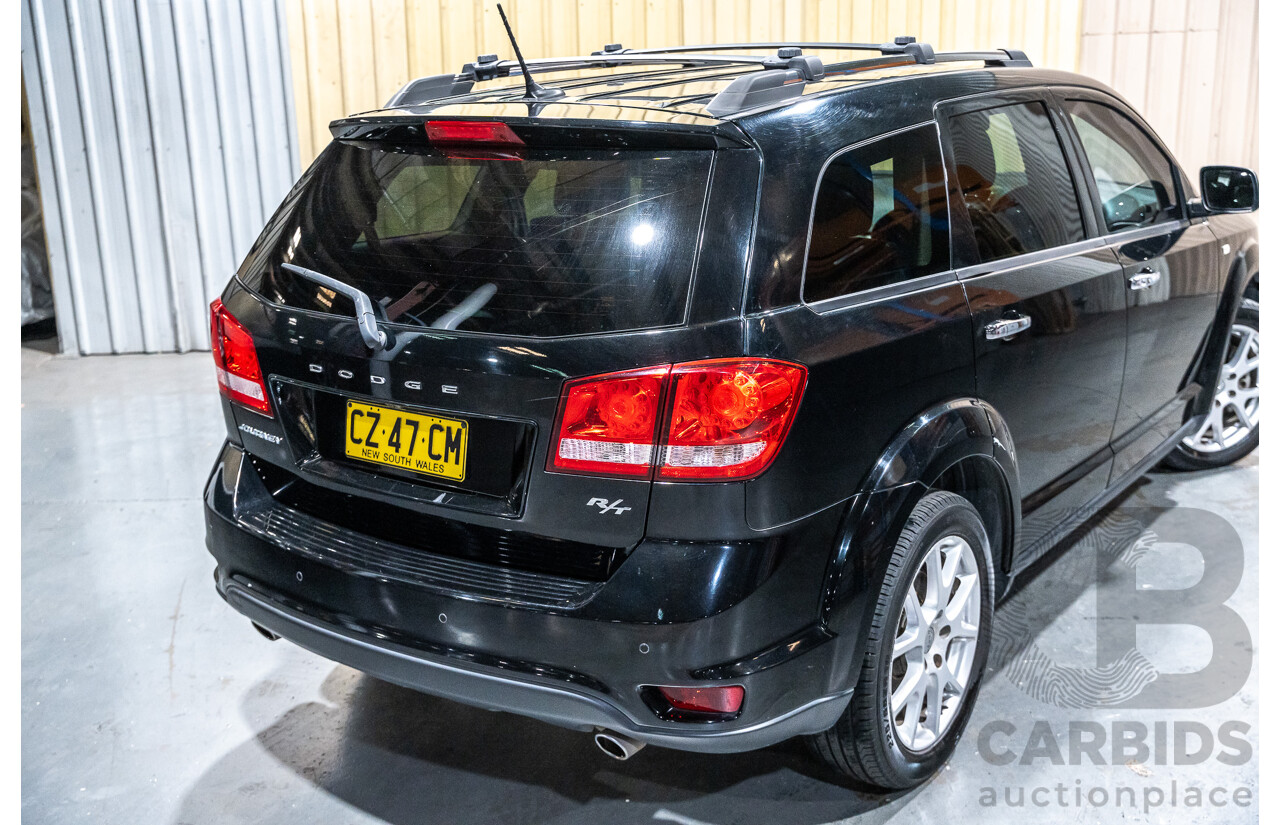 3/2015 Dodge Journey R/T JC MY15 4d Wagon Metallic Black V6 3.6L - 7 Seater