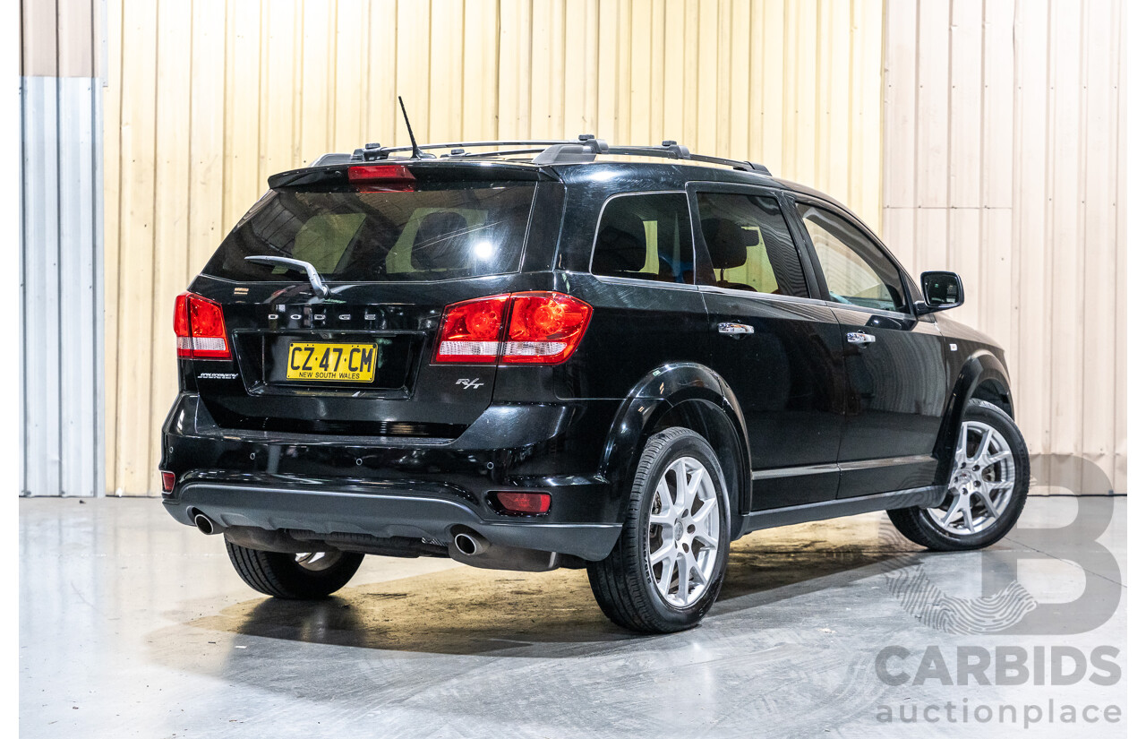 3/2015 Dodge Journey R/T JC MY15 4d Wagon Metallic Black V6 3.6L - 7 Seater