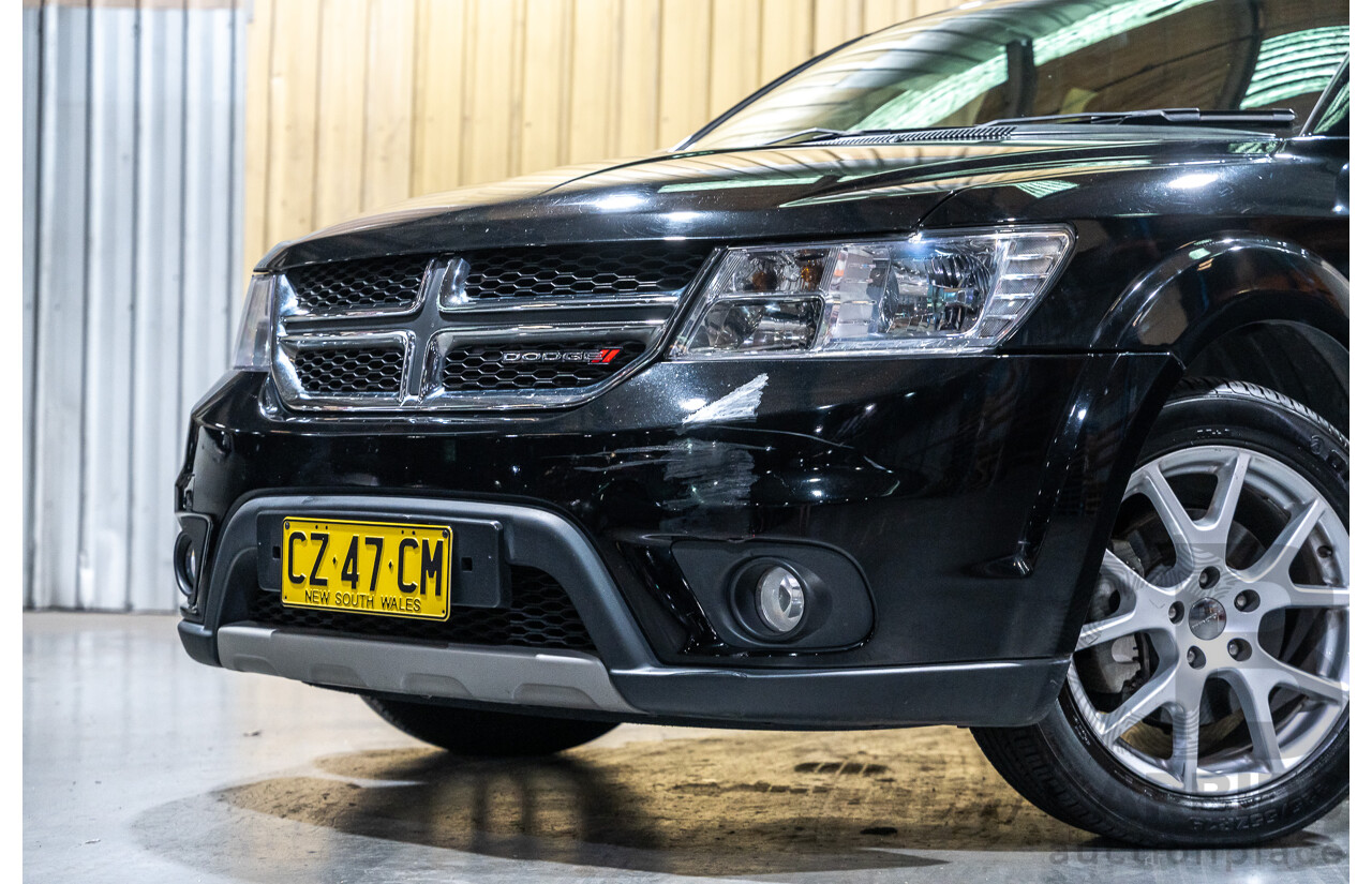 3/2015 Dodge Journey R/T JC MY15 4d Wagon Metallic Black V6 3.6L - 7 Seater