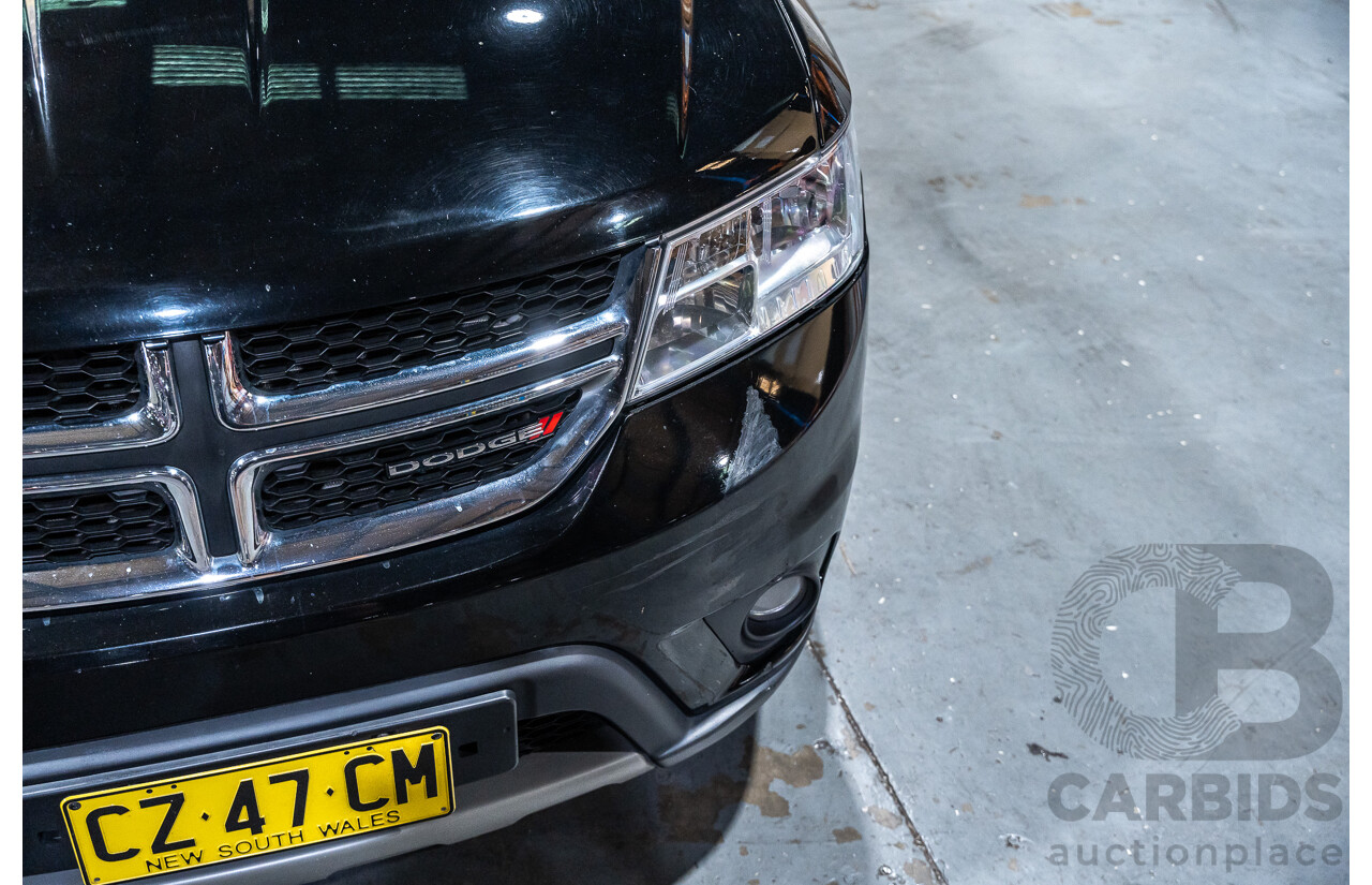 3/2015 Dodge Journey R/T JC MY15 4d Wagon Metallic Black V6 3.6L - 7 Seater