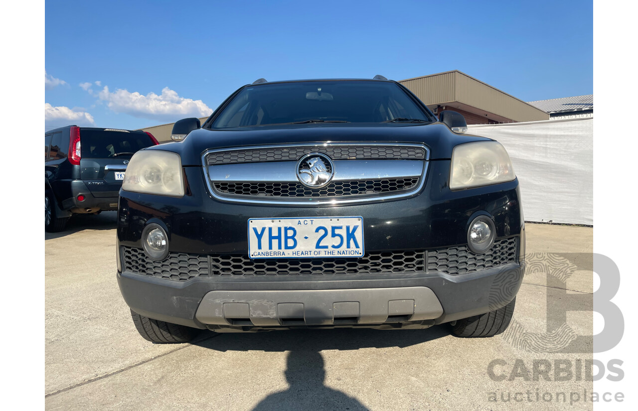 11/2008 Holden Captiva LX (4x4) 4x4 CG MY09 4D Wagon Black 3.2L