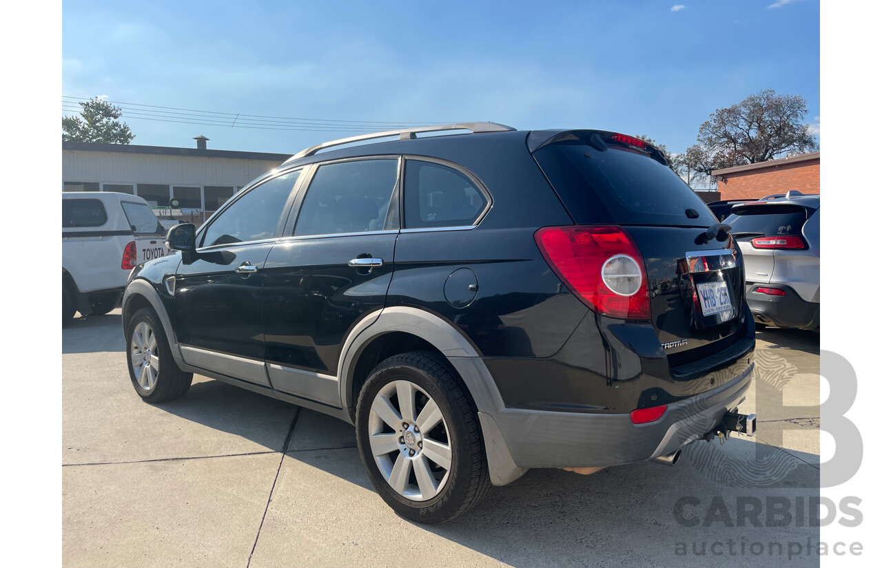 11/2008 Holden Captiva LX (4x4) 4x4 CG MY09 4D Wagon Black 3.2L