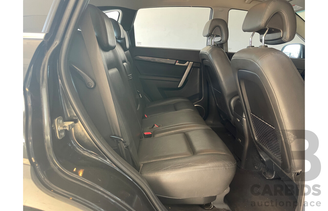 11/2008 Holden Captiva LX (4x4) 4x4 CG MY09 4D Wagon Black 3.2L