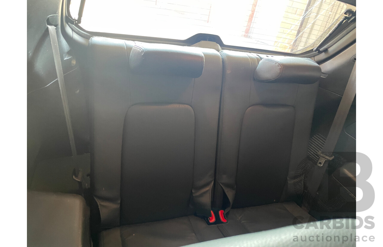 11/2008 Holden Captiva LX (4x4) 4x4 CG MY09 4D Wagon Black 3.2L