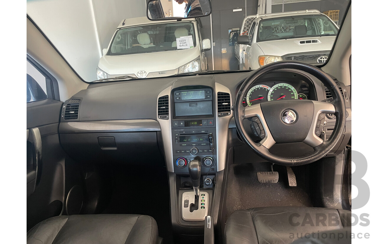 11/2008 Holden Captiva LX (4x4) 4x4 CG MY09 4D Wagon Black 3.2L