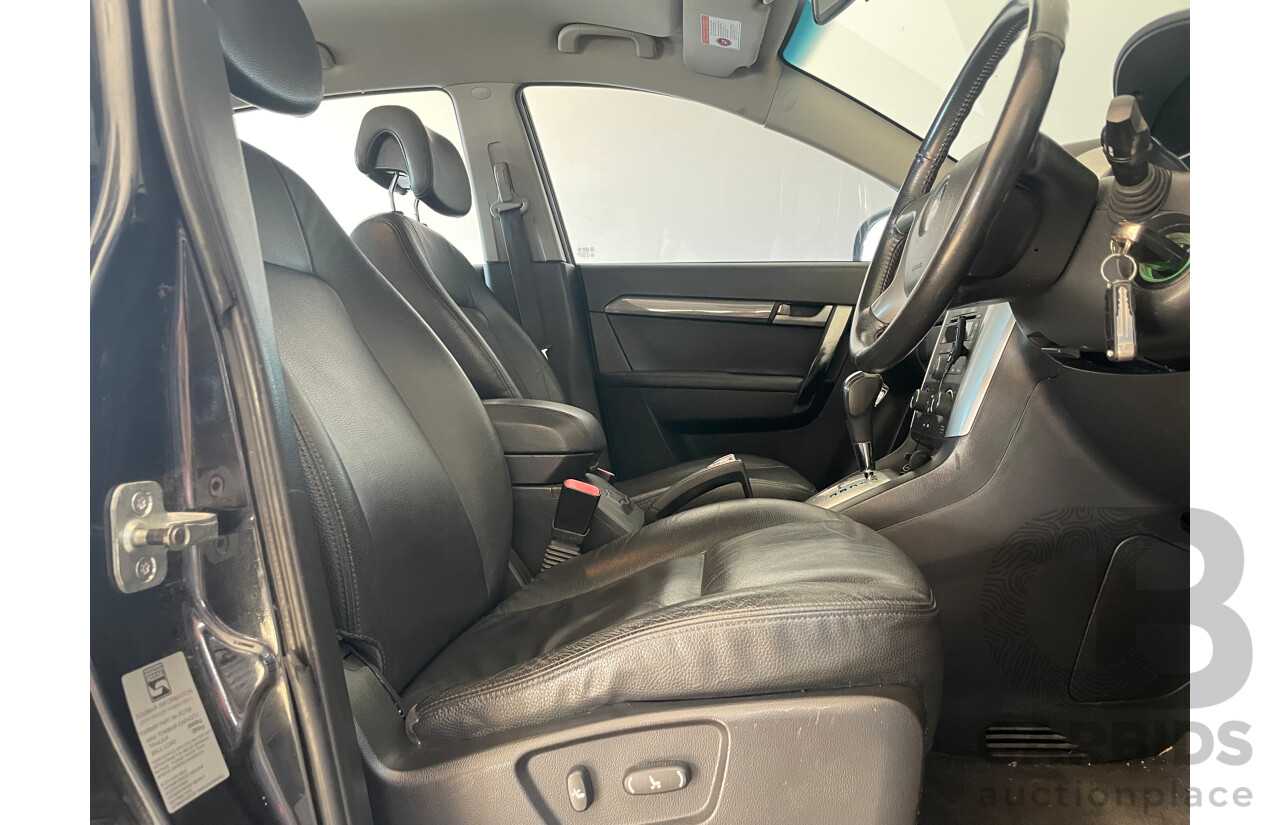 11/2008 Holden Captiva LX (4x4) 4x4 CG MY09 4D Wagon Black 3.2L