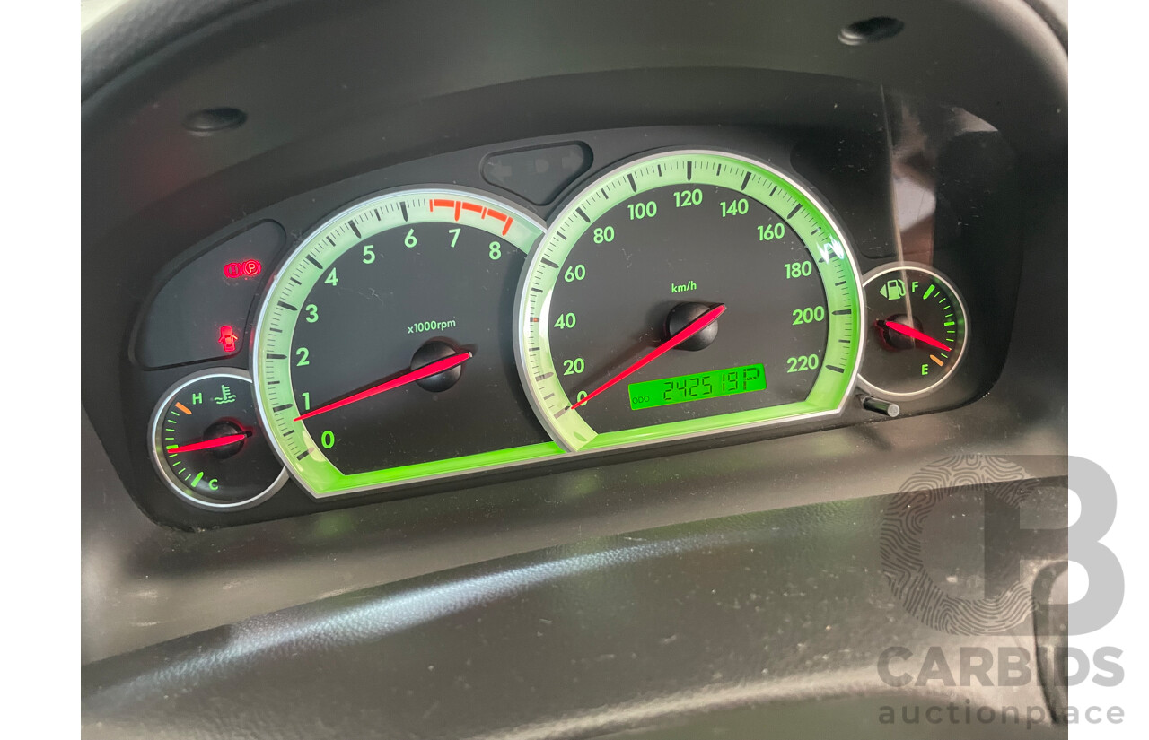 11/2008 Holden Captiva LX (4x4) 4x4 CG MY09 4D Wagon Black 3.2L