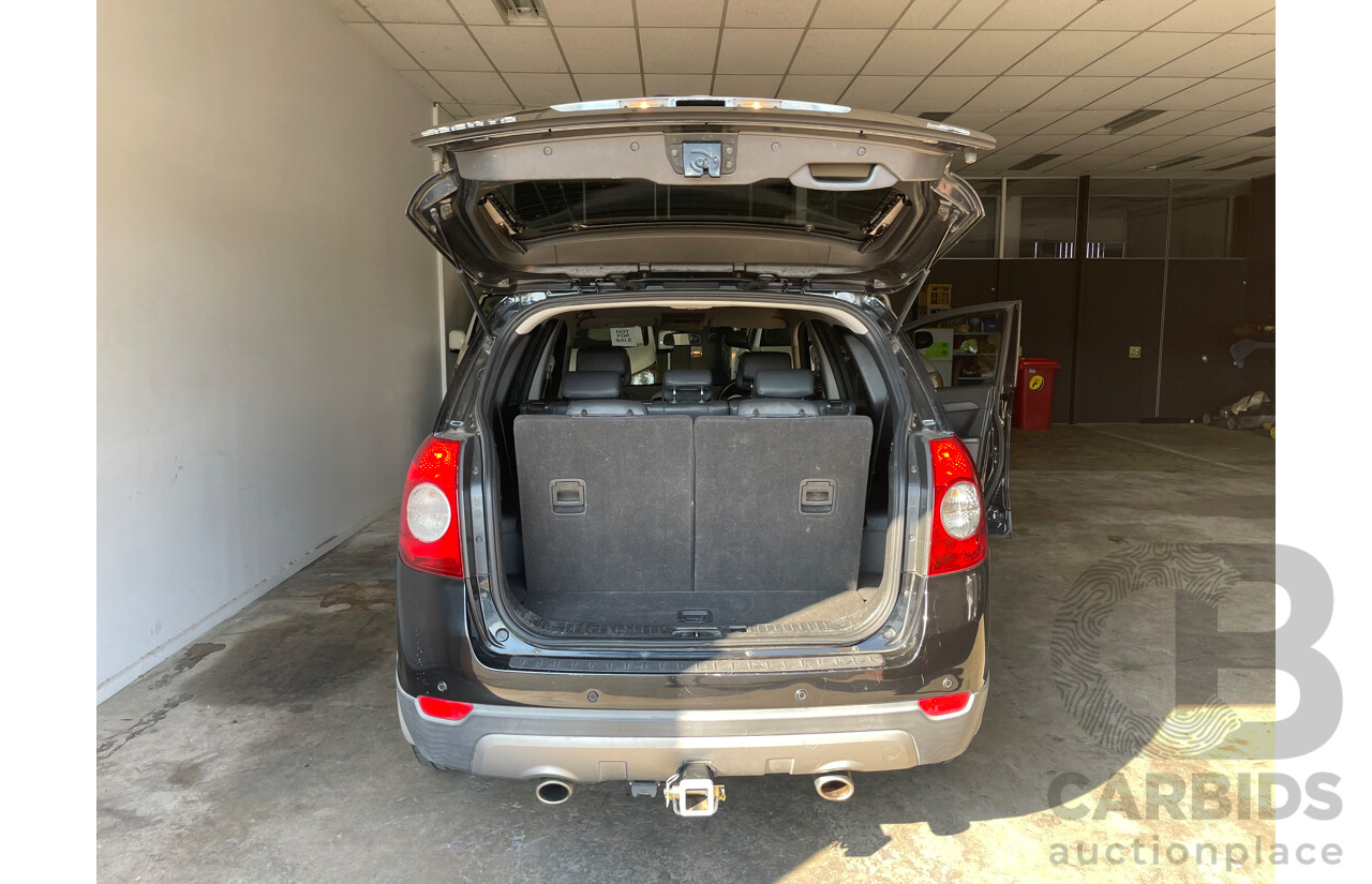 11/2008 Holden Captiva LX (4x4) 4x4 CG MY09 4D Wagon Black 3.2L