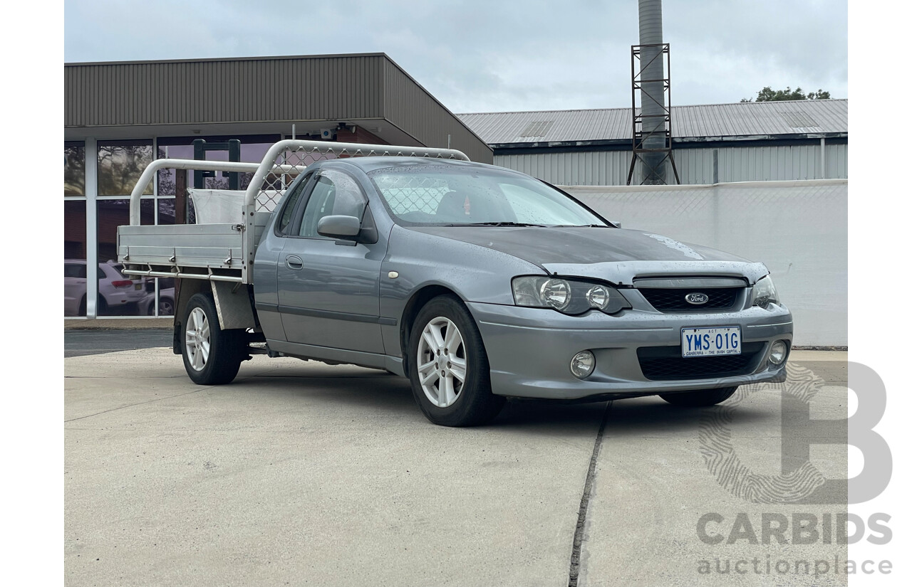 07/2004 Ford Falcon XL BA MKII Utility Silver Or Chrome 5.4L