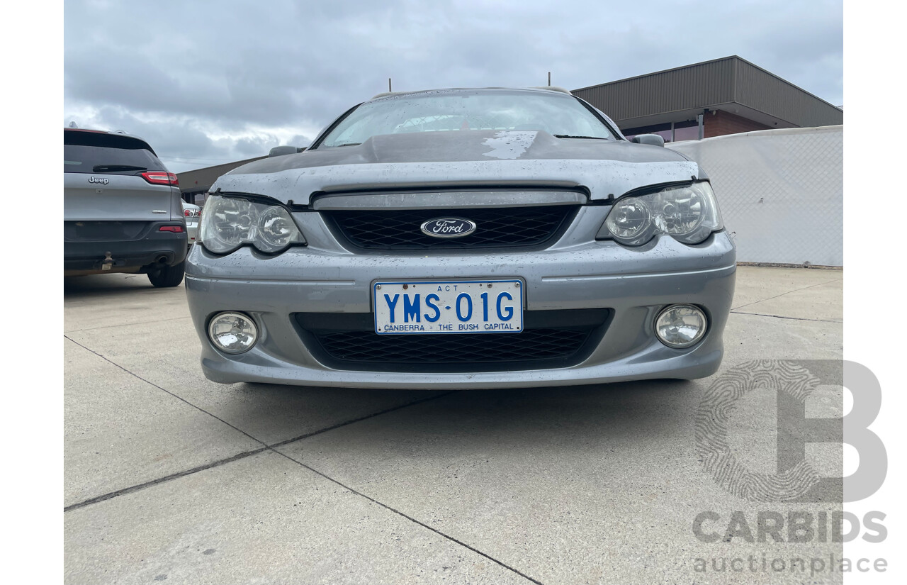 07/2004 Ford Falcon XL BA MKII Utility Silver Or Chrome 5.4L