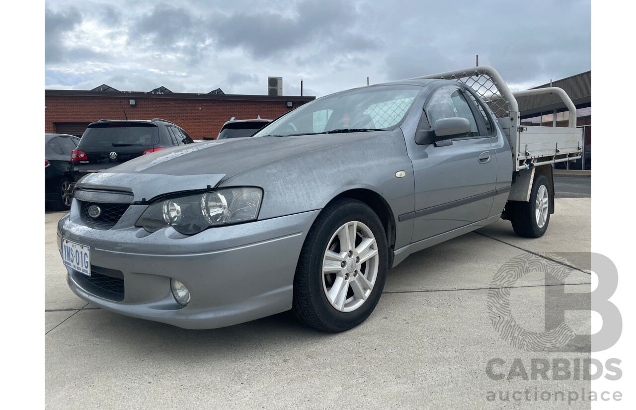 07/2004 Ford Falcon XL BA MKII Utility Silver Or Chrome 5.4L