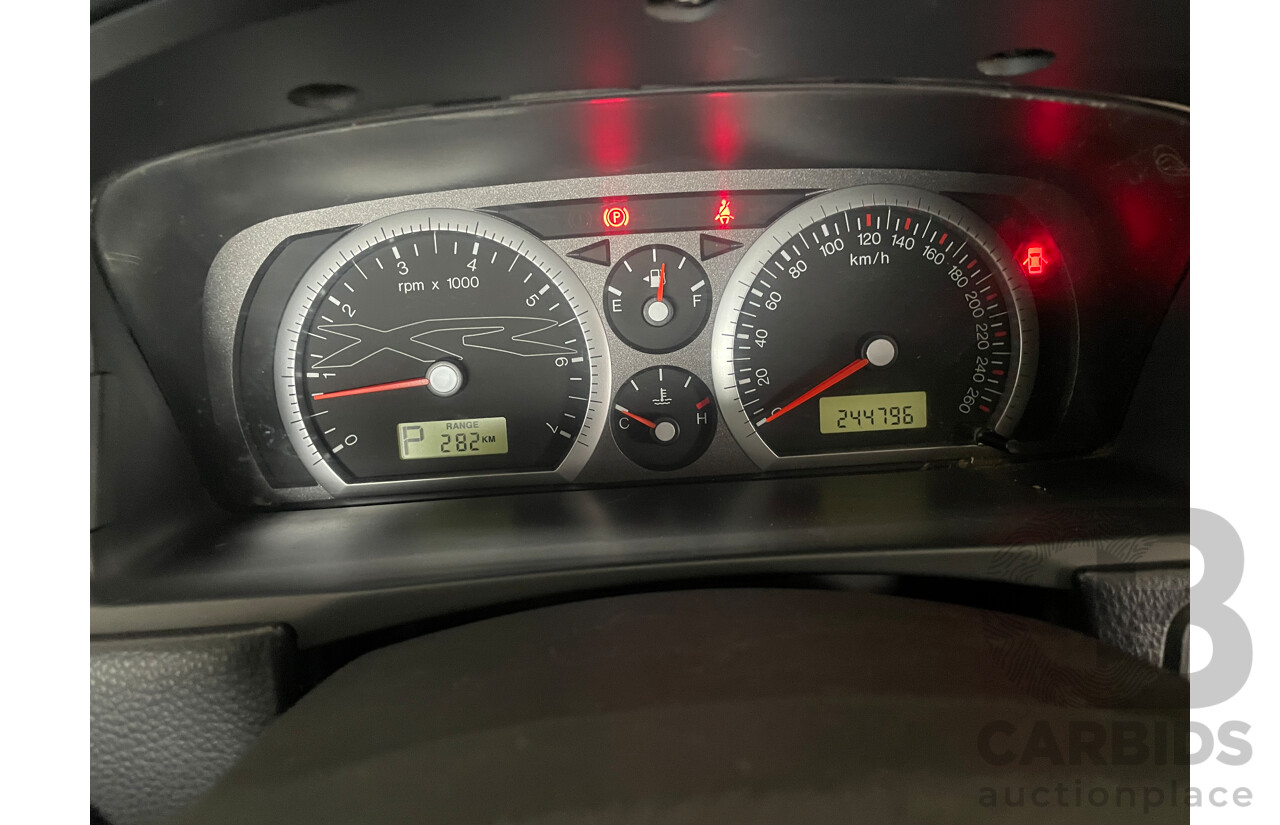 07/2004 Ford Falcon XL BA MKII Utility Silver Or Chrome 5.4L