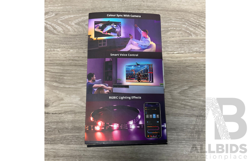 GOVEE RGBIC TV Backlight with Camera