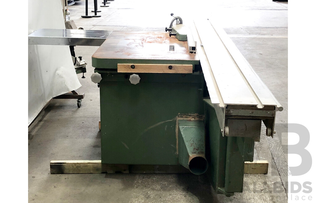 1984 Altendorf F90 3 Phase Sliding Table Saw