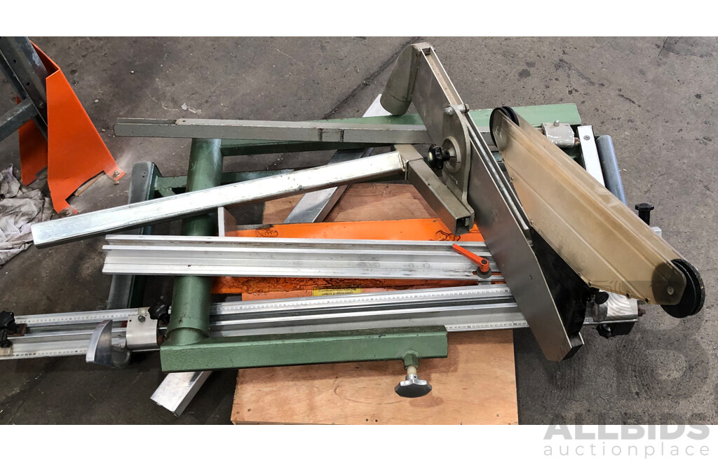 1984 Altendorf F90 3 Phase Sliding Table Saw