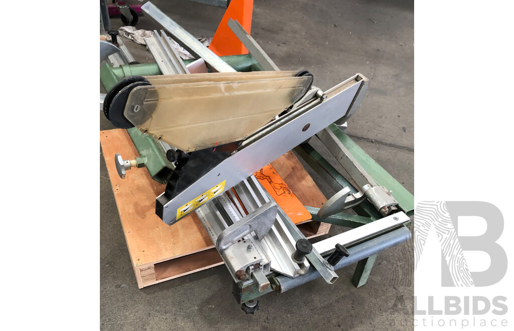 1984 Altendorf F90 3 Phase Sliding Table Saw