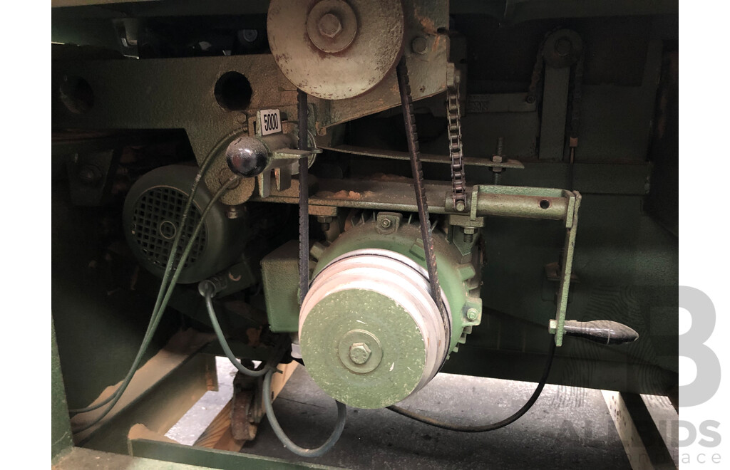 1984 Altendorf F90 3 Phase Sliding Table Saw