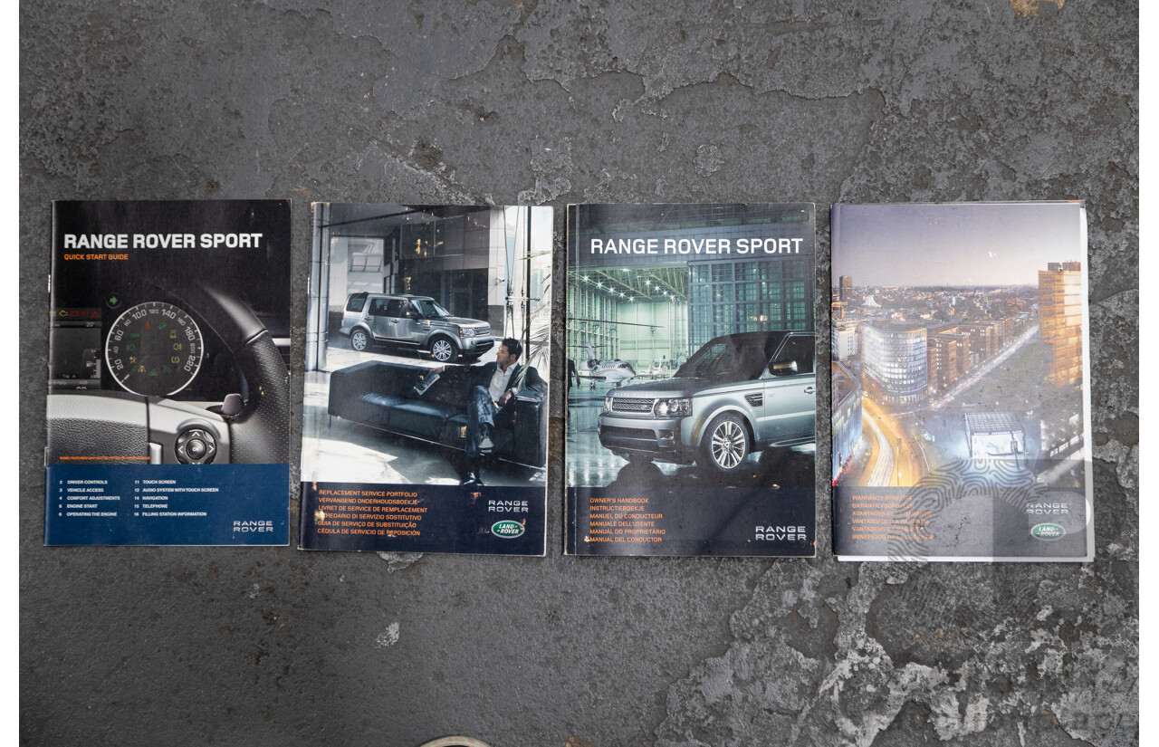 11/2011 Land Rover Range Rover Sport 3.0 SDV6 MY12 4d Wagon Orkney Grey Metallic 3.0L