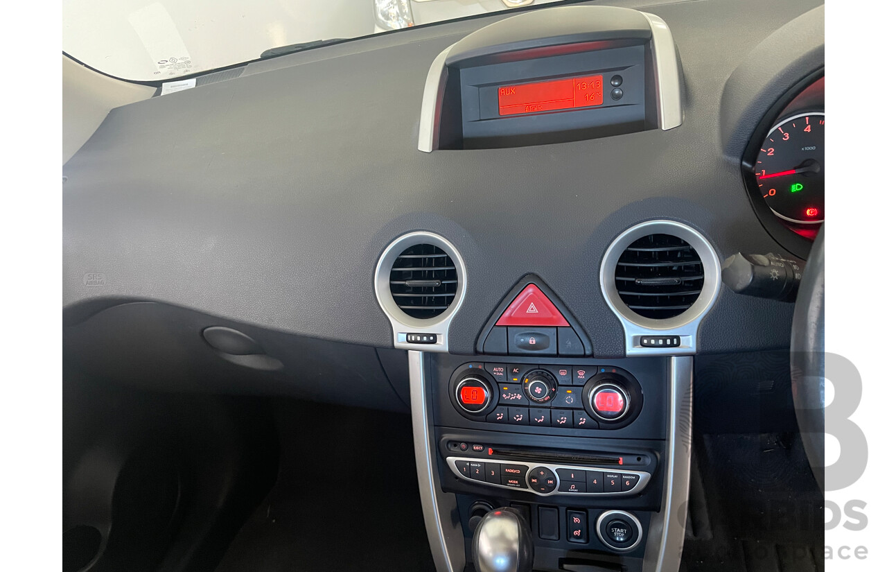 01/2010 Renault Koleos DYNAMIQUE (4x4) 4x4 H45 MY10 4D Wagon White 2.0L