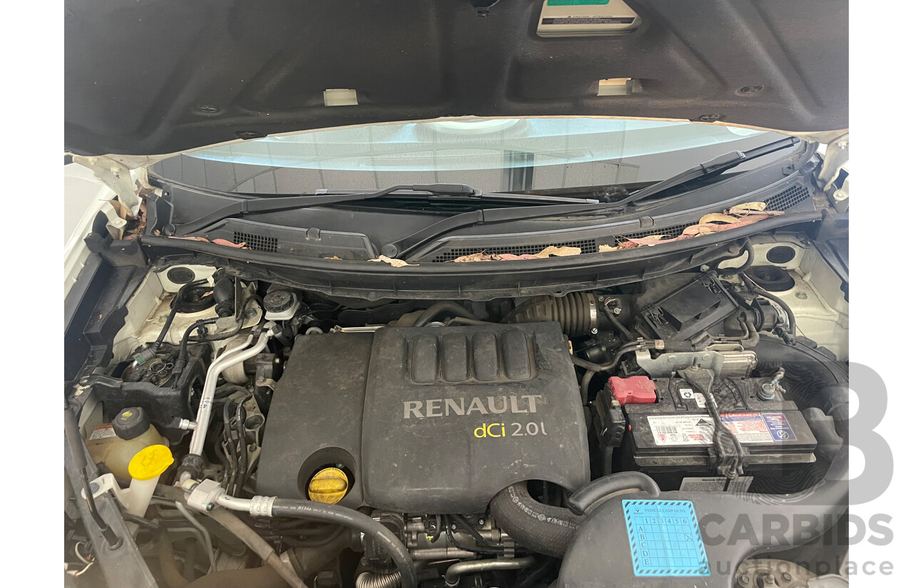 01/2010 Renault Koleos DYNAMIQUE (4x4) 4x4 H45 MY10 4D Wagon White 2.0L