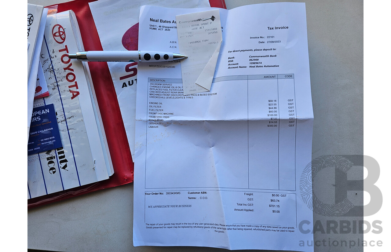 6/2009 Toyota Hilux SR (4x4) KUN26R 09 UPGRADE Dual Cab P/Up White 3.0L