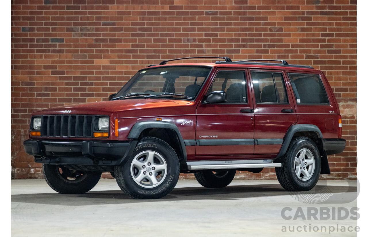 5/1998 Jeep Cherokee Sport (4x4) XJ 4d Wagon Red 4.0L