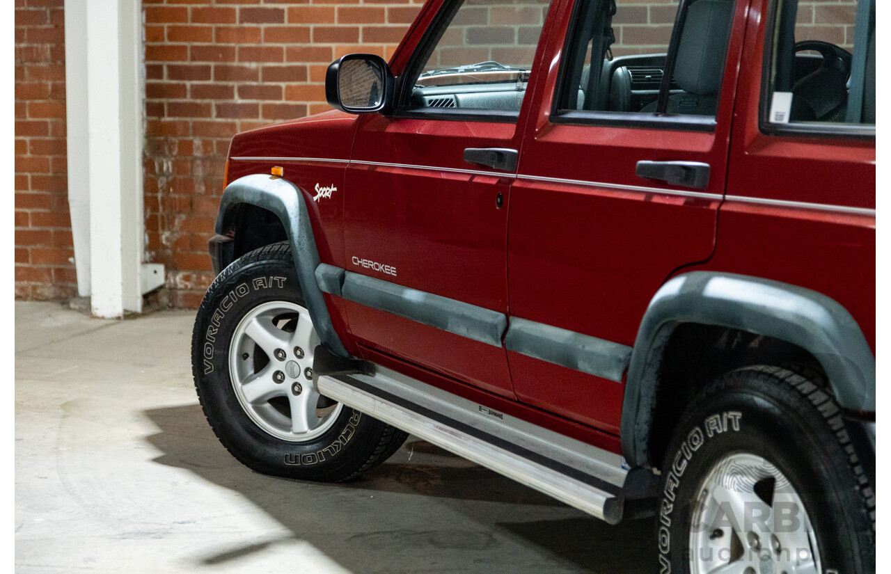 5/1998 Jeep Cherokee Sport (4x4) XJ 4d Wagon Red 4.0L