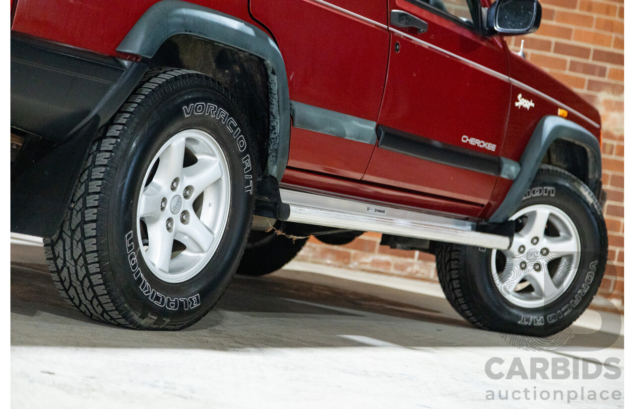 5/1998 Jeep Cherokee Sport (4x4) XJ 4d Wagon Red 4.0L