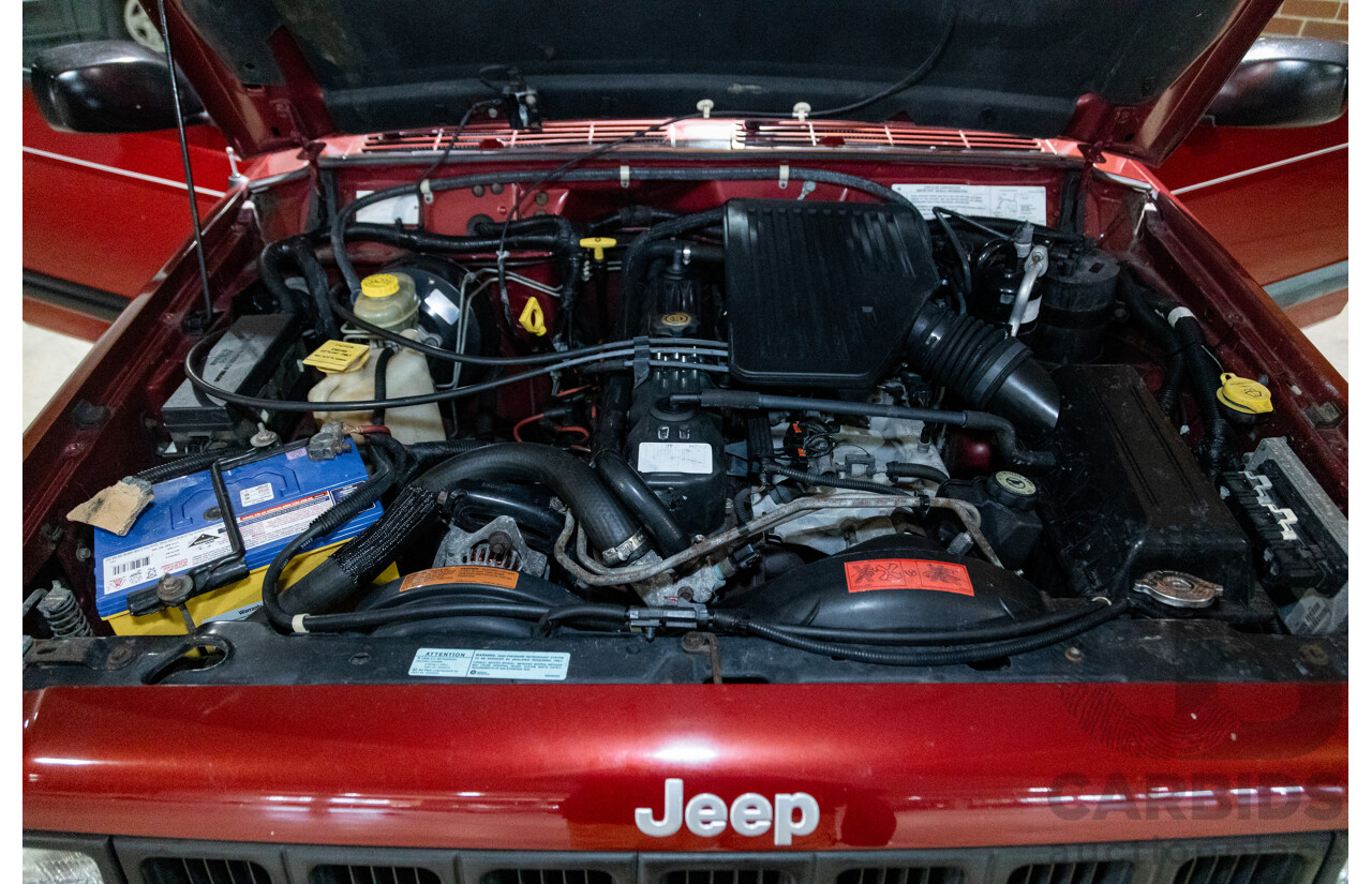 5/1998 Jeep Cherokee Sport (4x4) XJ 4d Wagon Red 4.0L