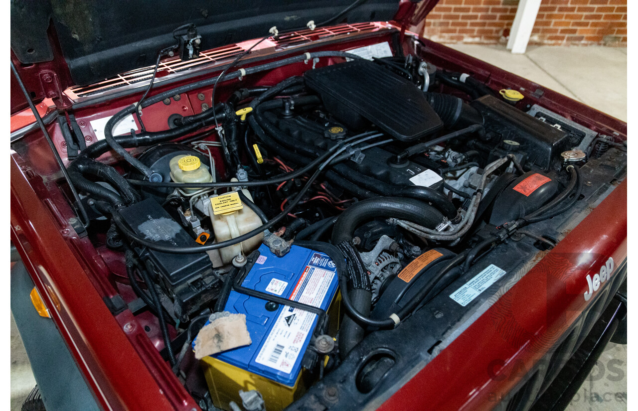 5/1998 Jeep Cherokee Sport (4x4) XJ 4d Wagon Red 4.0L