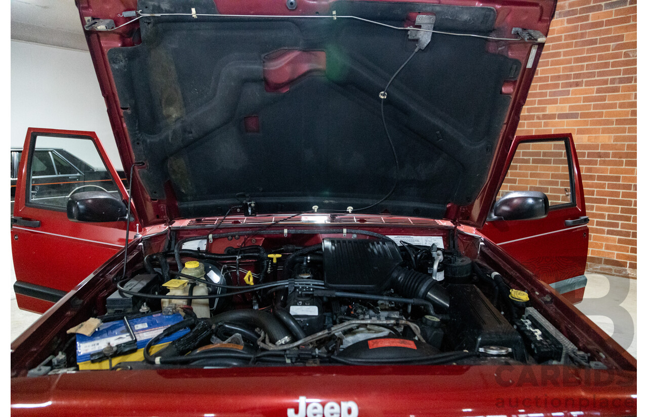 5/1998 Jeep Cherokee Sport (4x4) XJ 4d Wagon Red 4.0L