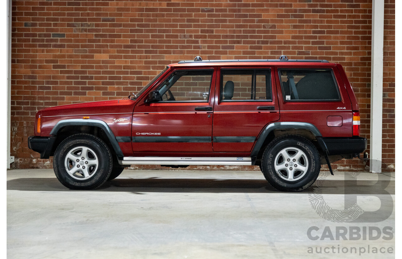 5/1998 Jeep Cherokee Sport (4x4) XJ 4d Wagon Red 4.0L