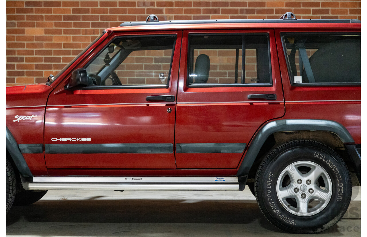 5/1998 Jeep Cherokee Sport (4x4) XJ 4d Wagon Red 4.0L