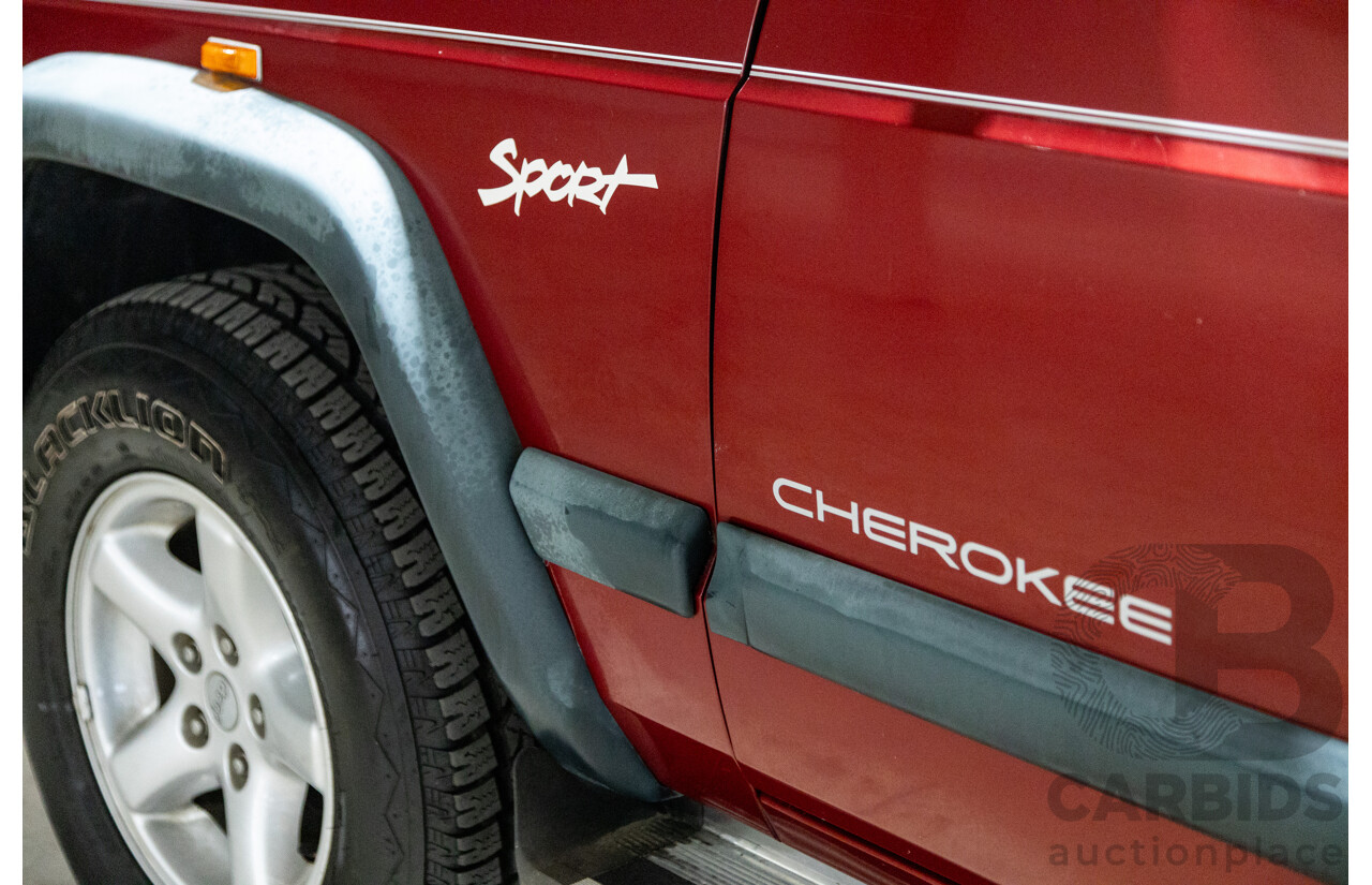 5/1998 Jeep Cherokee Sport (4x4) XJ 4d Wagon Red 4.0L
