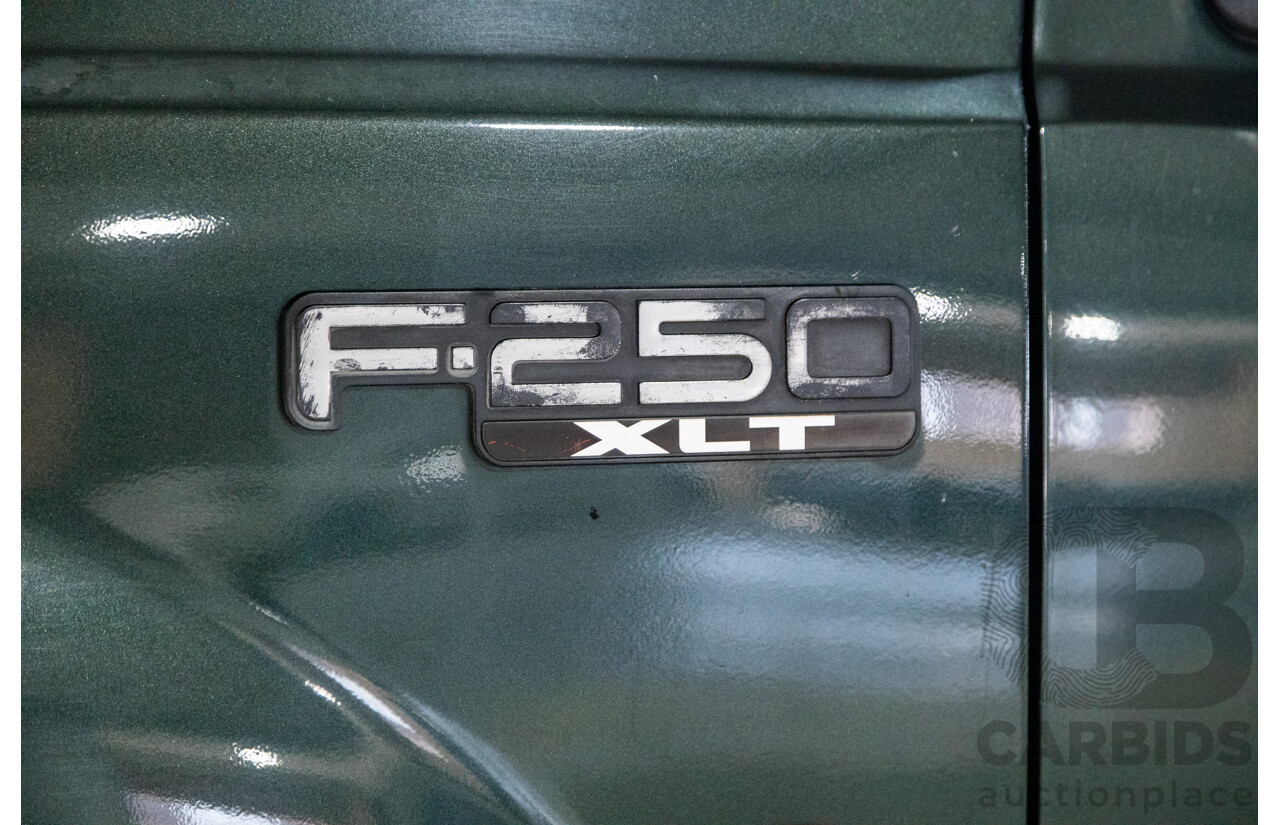 5/2002 Ford F250 XLT (4x4) RM Super Cab P/Up Eucalypt Green Turbo Diesel V8 7.3L