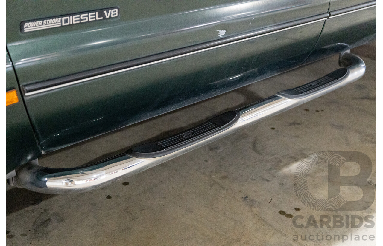 5/2002 Ford F250 XLT (4x4) RM Super Cab P/Up Eucalypt Green Turbo Diesel V8 7.3L