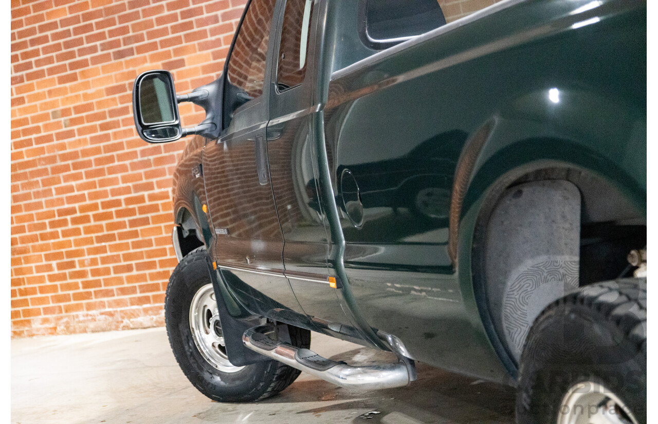 5/2002 Ford F250 XLT (4x4) RM Super Cab P/Up Eucalypt Green Turbo Diesel V8 7.3L