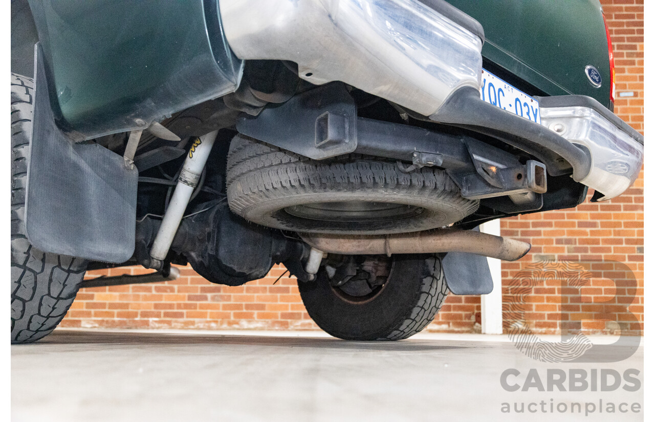 5/2002 Ford F250 XLT (4x4) RM Super Cab P/Up Eucalypt Green Turbo Diesel V8 7.3L