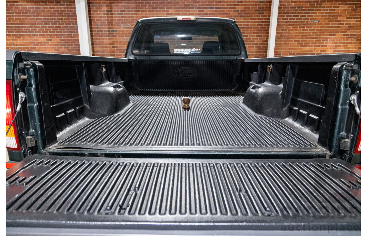 5/2002 Ford F250 XLT (4x4) RM Super Cab P/Up Eucalypt Green Turbo Diesel V8 7.3L