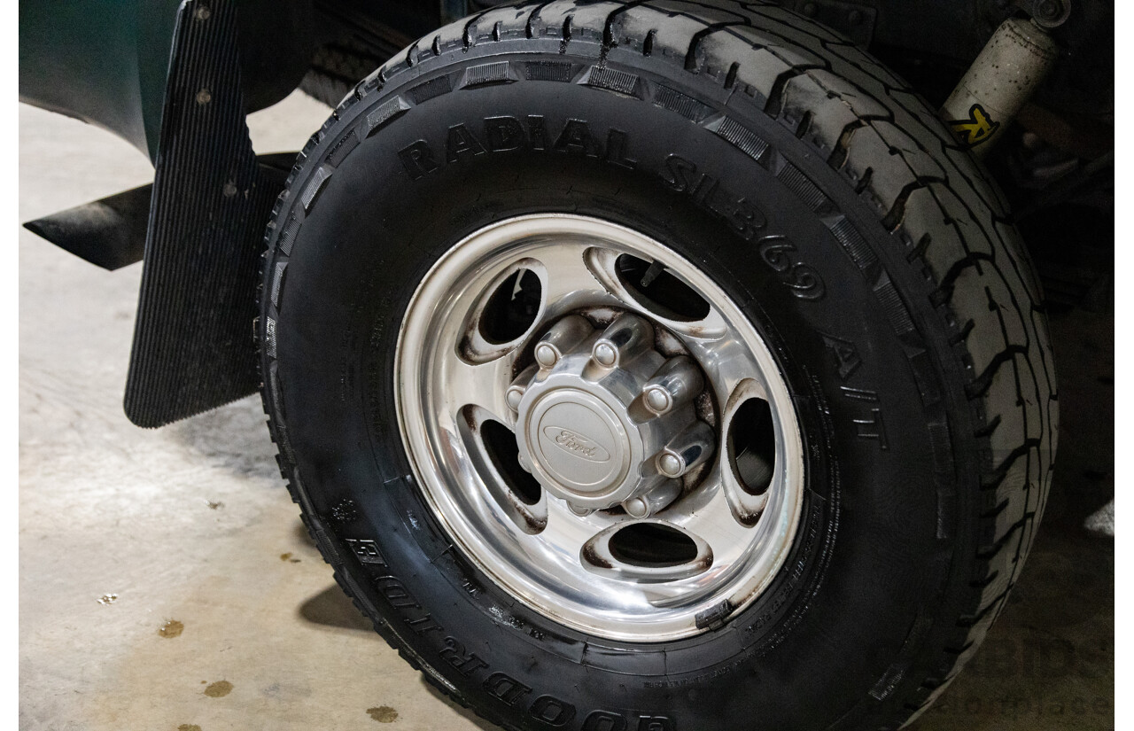 5/2002 Ford F250 XLT (4x4) RM Super Cab P/Up Eucalypt Green Turbo Diesel V8 7.3L