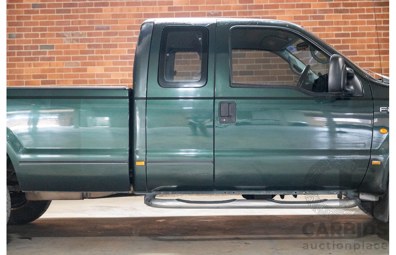 5/2002 Ford F250 XLT (4x4) RM Super Cab P/Up Eucalypt Green Turbo Diesel V8 7.3L