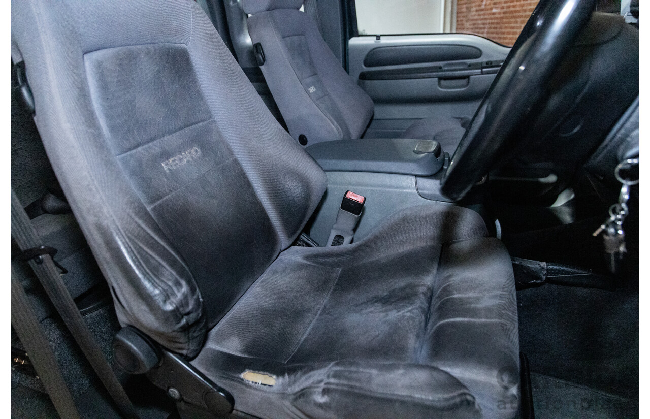 5/2002 Ford F250 XLT (4x4) RM Super Cab P/Up Eucalypt Green Turbo Diesel V8 7.3L