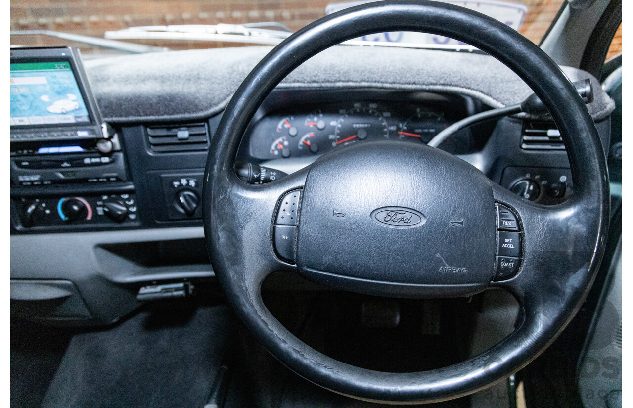 5/2002 Ford F250 XLT (4x4) RM Super Cab P/Up Eucalypt Green Turbo Diesel V8 7.3L