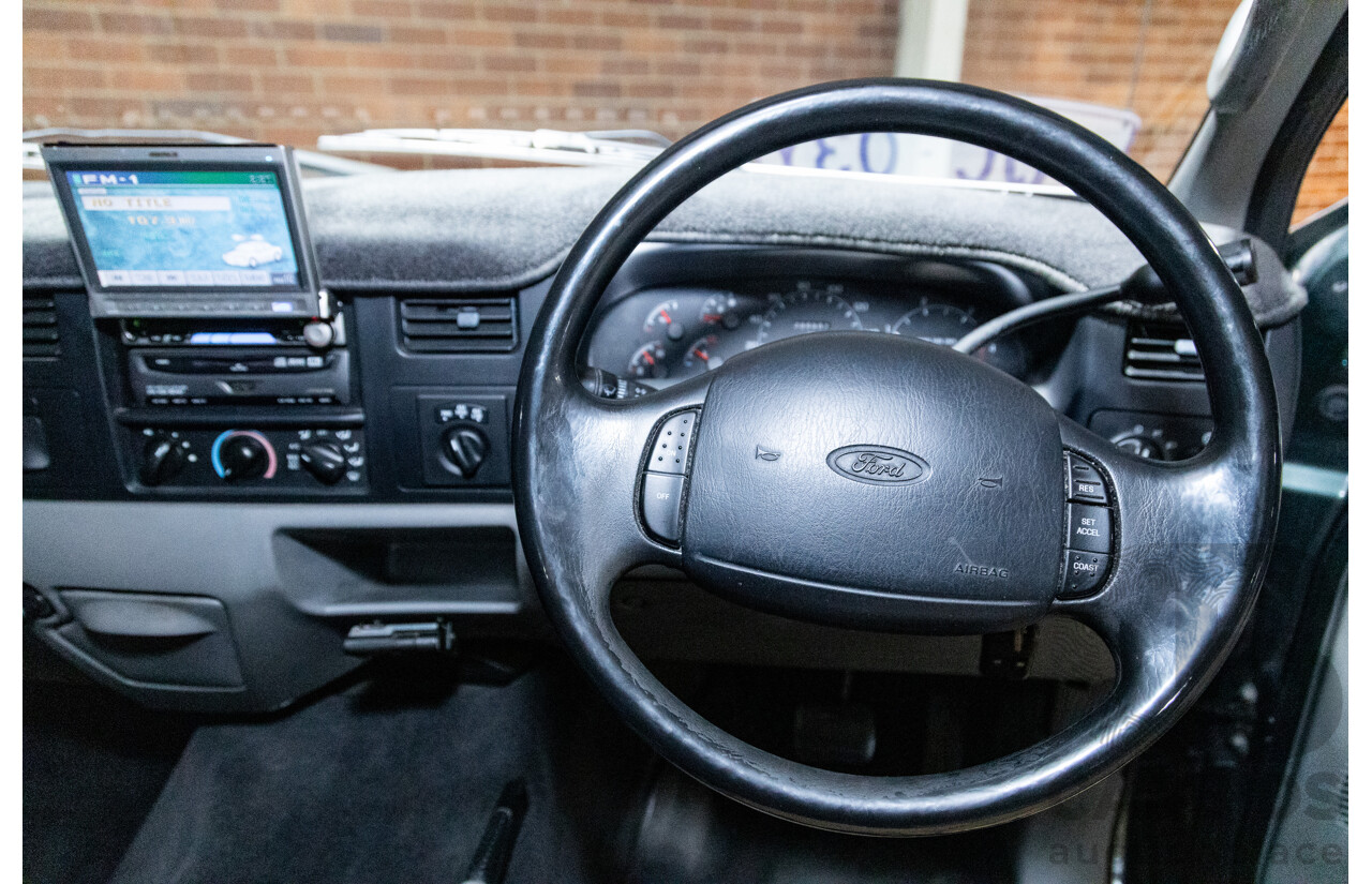5/2002 Ford F250 XLT (4x4) RM Super Cab P/Up Eucalypt Green Turbo Diesel V8 7.3L